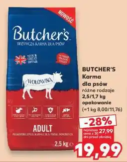 Kaufland BUTCHER'S Karma dla psów oferta