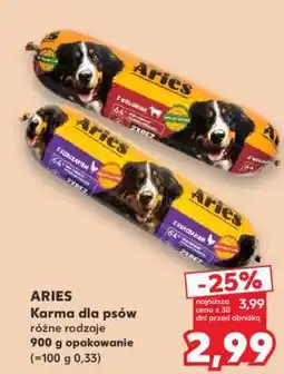 Kaufland ARIES Karma dla psów oferta