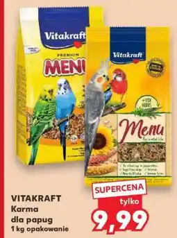 Kaufland VITAKRAFT Karma dla papug 1 kg opakowanie oferta