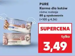 Kaufland PURE Karma dla kotów oferta