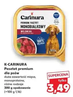 Kaufland K-CARINURA Pasztet premium dla psów oferta