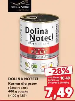 Kaufland DOLINA NOTECI Karma dla psów oferta