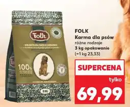 Kaufland FOLK Karma dla psów oferta