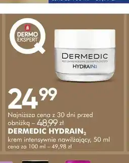 SuperPharm Krem intensywnie nawilżający Dermedic Hydrain2 oferta