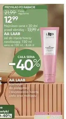 SuperPharm Żel do mycia twarzy nawilżający AA LAAB oferta