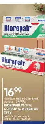 SuperPharm Pasta do zębów Biorepair Pełna ochrona oferta