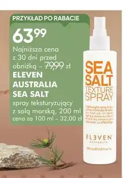 SuperPharm Spray teksturyzujący z solą morską Eleven Australia Sea Salt oferta