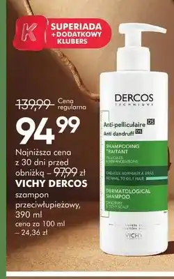 SuperPharm Szampon przeciwłupieżowy Vichy Dercos oferta