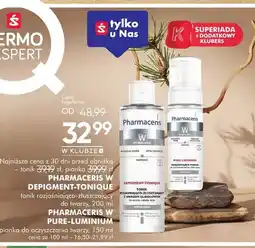 SuperPharm Tonik rozjaśniająco-złuszczający do twarzy Pharmaceris W Depigment-Tonique oferta