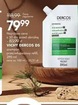 SuperPharm Szampon przeciwłupieżowy refill Vichy Dercos DS oferta