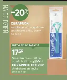SuperPharm Curaprox CTC 202 skrobaczka do języka oferta