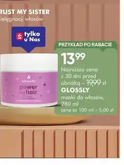 SuperPharm Maska do włosów Glossly oferta