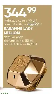 SuperPharm Damska woda perfumowana Rabanne Lady Million oferta