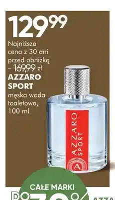 SuperPharm Męska woda toaletowa Azzaro Sport oferta