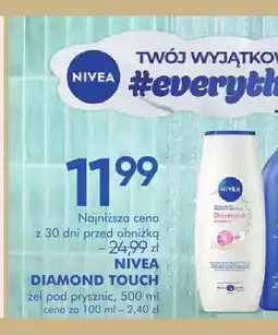 SuperPharm Żel pod prysznic Diamond Touch Nivea oferta