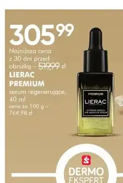 SuperPharm Serum regenerujące Lierac Premium oferta