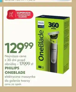 SuperPharm Elektryczna maszynka do golenia twarzy Philips OneBlade oferta