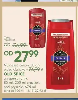 SuperPharm Antyperspiranty i żele pod prysznic Old Spice oferta