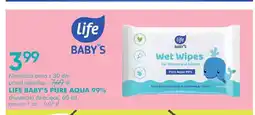 SuperPharm Chusteczki dziecięce Pure Aqua 99% Life Baby's oferta
