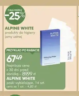SuperPharm Paski wybielające Alpine White oferta