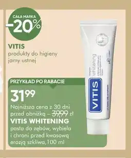 SuperPharm Pasta do zębów Vitis Whitening oferta
