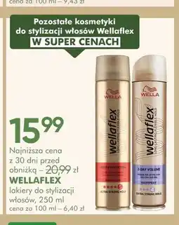 SuperPharm Lakier do stylizacji włosów Wellaflex 2-Day Volume oferta