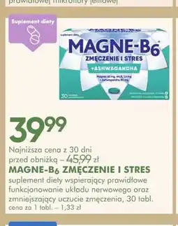 SuperPharm Suplement diety Magne-B6 Zmęczenie i Stres oferta