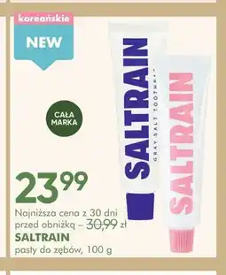 SuperPharm Pasta do zębów Saltrain Gray Salt oferta