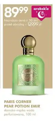 SuperPharm Damsko-męska woda perfumowana Paris Corner Pear Potion Emir oferta