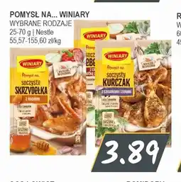 Słoneczko Pomysł na... soczyste skrzydełka z miodem Winiary oferta