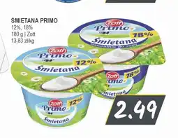 Słoneczko Śmietana Primo Zott 18% oferta
