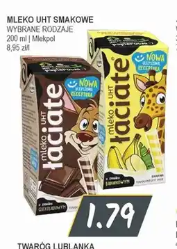 Słoneczko Mleko UHT smakowe czekoladowe Łaciate oferta