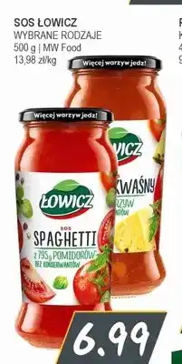 Słoneczko Sos spaghetti Łowicz oferta