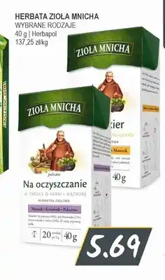 Słoneczko Herbata Zioła Mnicha na oczyszczanie oferta