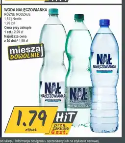 Słoneczko Woda gazowana Nałęczowianka delikatnie oferta