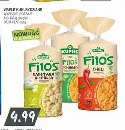 Słoneczko Wafle kukurydziane Fitos śmietana i cebula Kupiec oferta