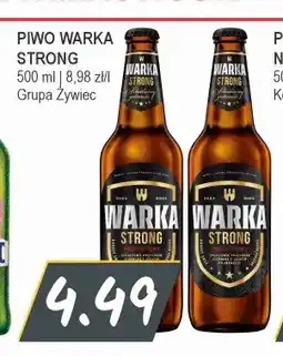 Słoneczko Piwo Warka Strong oferta
