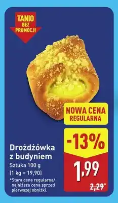 ALDI Drożdżówka z budyniem oferta