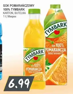 Słoneczko Sok pomarańczowy Tymbark karton 100% oferta