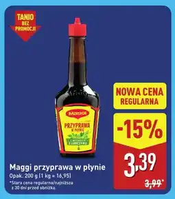 ALDI Maggi przyprawa w płynie oferta