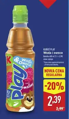 ALDI Napój Kubuś Play Woda i owoce oferta