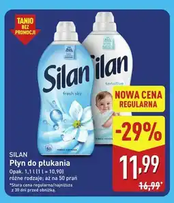 ALDI Płyn do płukania Fresh Sky Silan oferta