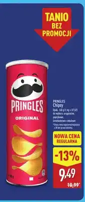 ALDI Chipsy oryginalne Pringles oferta