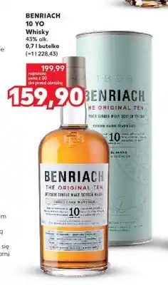 Kaufland Whisky Benriach 10 YO oferta