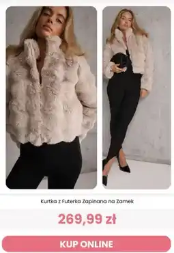Renee Kurtka z futerka zapinana na zamek Renee oferta