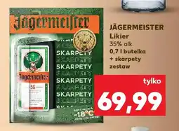Kaufland Zestaw likier Jägermeister + skarpety oferta