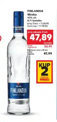 Kaufland Wódka Finlandia oferta