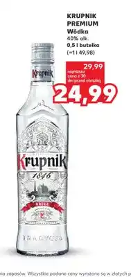 Kaufland Wódka Krupnik Premium oferta