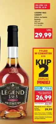 Kaufland Likier na bazie brandy Legend 1863 Cherry oferta