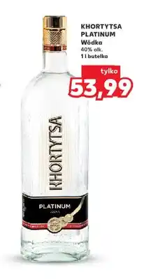 Kaufland Wódka Khortytsa Platinum oferta